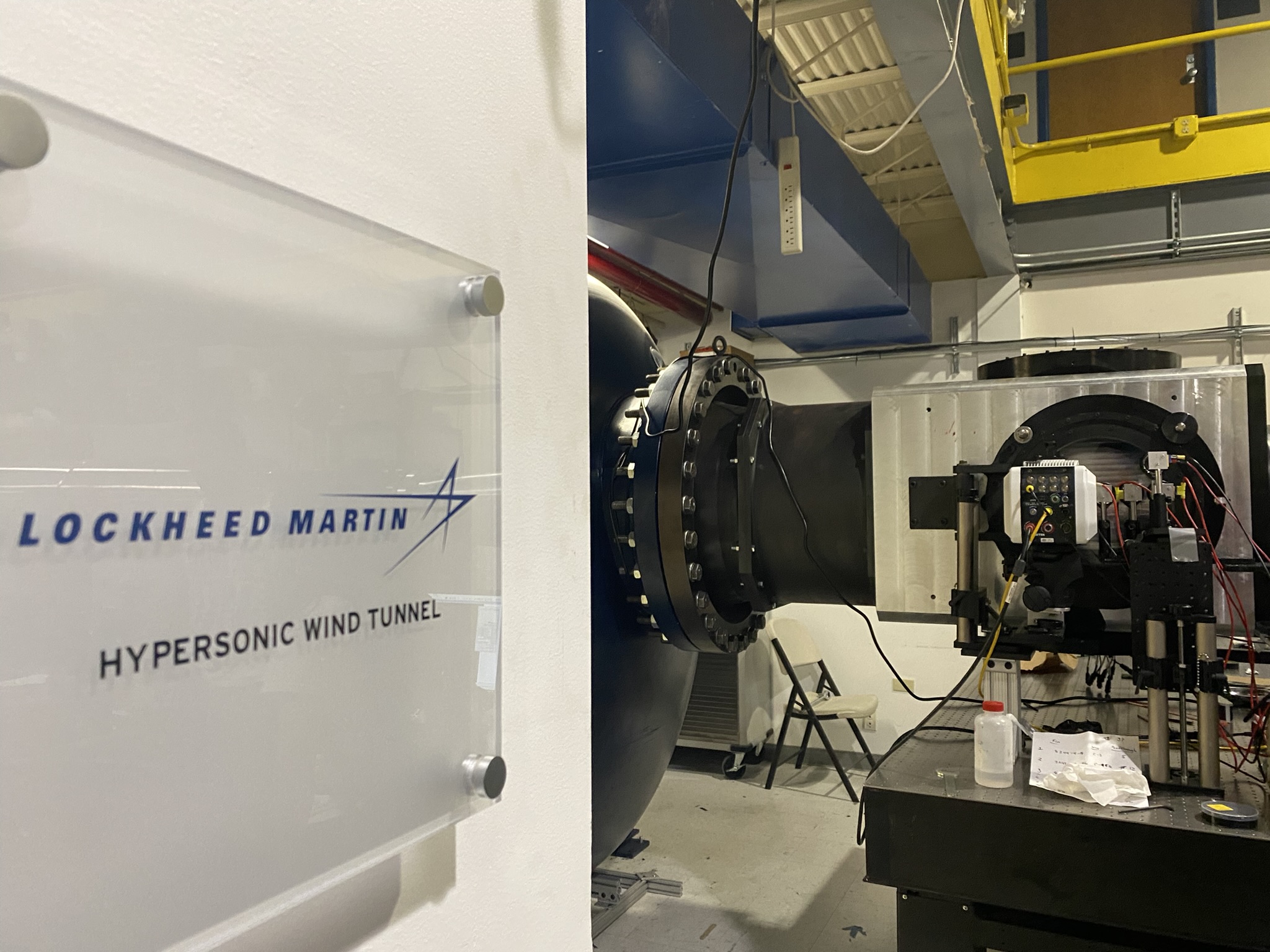 Visit to Lockheed Martin Hypersonic Wind Tunnel